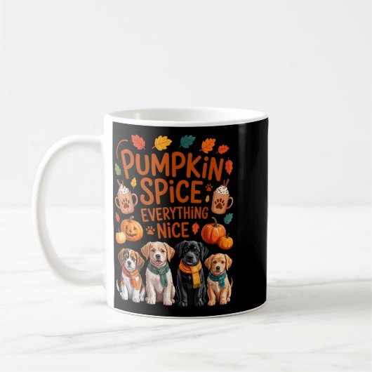 Pumpkin Sce Everything Nice Fall Dog Lovers Addict Koffiemok (Links)