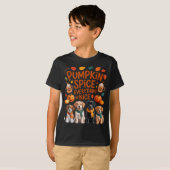 Pumpkin Sce Everything Nice Fall Dog Lovers Addict T-shirt (Voorkant volledig)