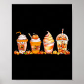 Pumpkin Sce Latte, Fall Coffee, Pumpkin Sce Thanks Poster (Voorkant)