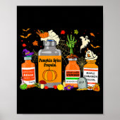 Pumpkin Sce Profol Ativan Versed Haldol Halloween  Poster (Voorkant)