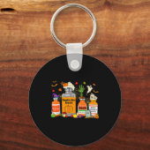Pumpkin Sce Profol Ativan Versed Haldol Halloween  Sleutelhanger (Voorkant)