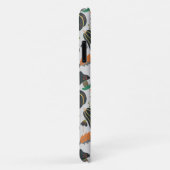 Pumpkin seamless pattern carrot black and white Case-Mate iPhone case (Achterkant/rechts)