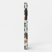 Pumpkin seamless pattern carrot black and white Case-Mate iPhone case (Achterkant/links)