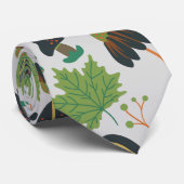 Pumpkin seamless pattern carrot black and white stropdas (Opgerold)