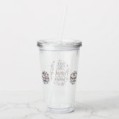 Pumpkin Season 2025 – Elegant Autumn Acrylic Tumbl Acryl Drinkbeker (Achterkant)