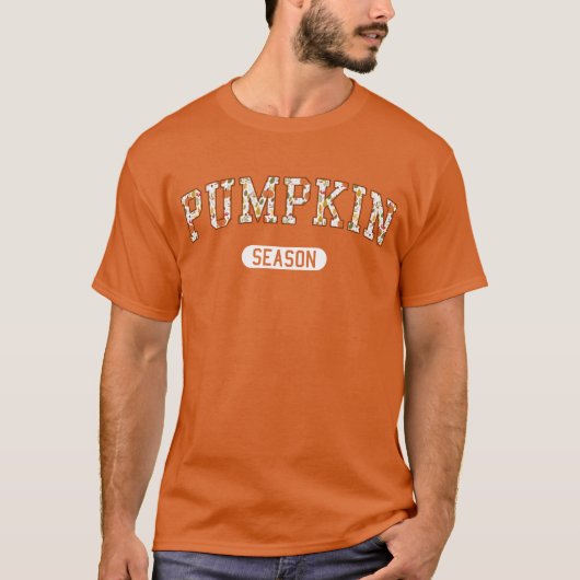Pumpkin Season - Autumn Graphic Tee T-shirt (Voorkant)