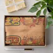 Pumpkin Season Autumn past kleur aan Tissuepapier (Geschenk)