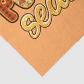 Pumpkin Season Autumn past kleur aan Tissuepapier (Detail)