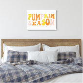 Pumpkin Season Canvas Afdruk (Insitu (Slaapkamer))