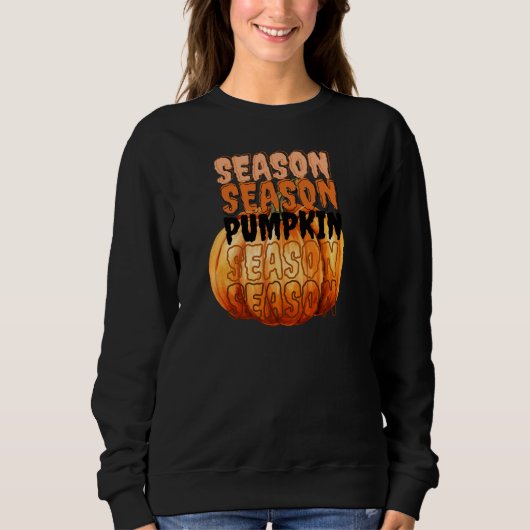 Pumpkin Season – Cozy Fall Aesthetic Trui (Voorkant)