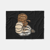 Pumpkin Season Funny Autumn Fall Y'all Leaves Than Fleece Deken (Voorkant (Horizontaal))