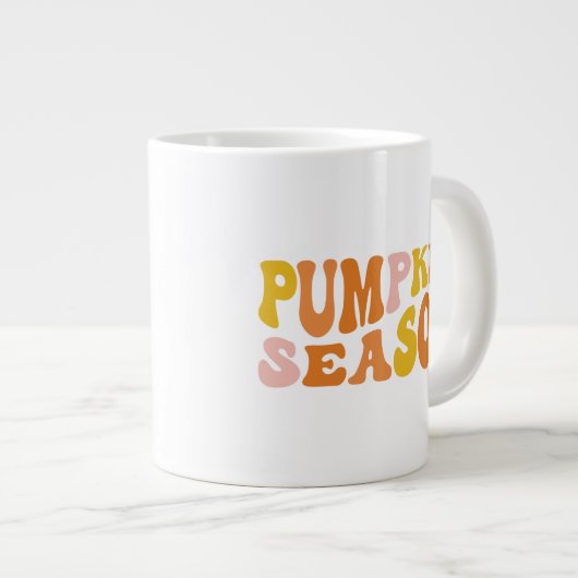 Pumpkin Season Grote Koffiekop (Voorkant rechts)