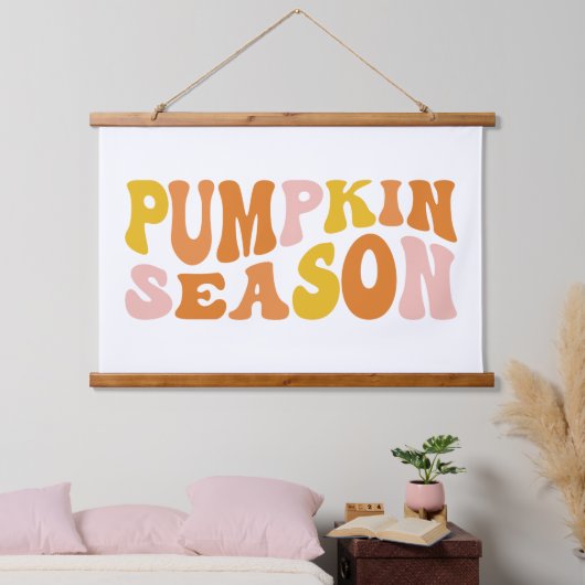 Pumpkin Season Hangend Wandkleed (Slaapkamer)