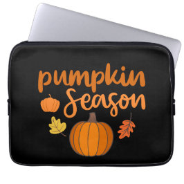 Pumpkin Season Herfst Laptop Sleeve