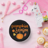 Pumpkin Season Herfst Papieren Kommen (Feest)