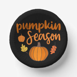 Pumpkin Season Herfst Papieren Kommen