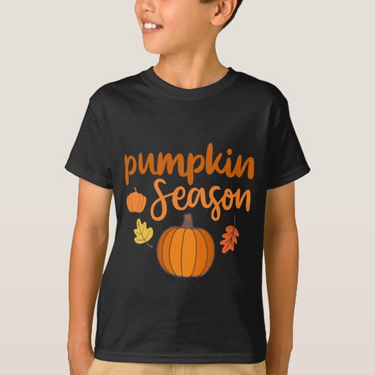 Pumpkin Season Herfst T-shirt (Voorkant)