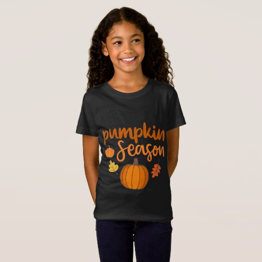 Pumpkin Season Herfst T-shirt (Voorkant volledig)