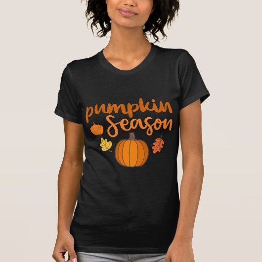 Pumpkin Season Herfst T-shirt (Voorkant)