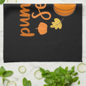 Pumpkin Season Herfst Theedoek (Gevouwen)