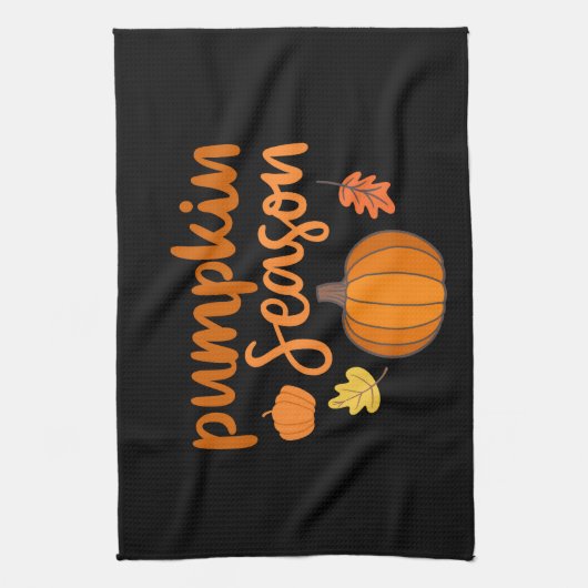 Pumpkin Season Herfst Theedoek (Verticaal)