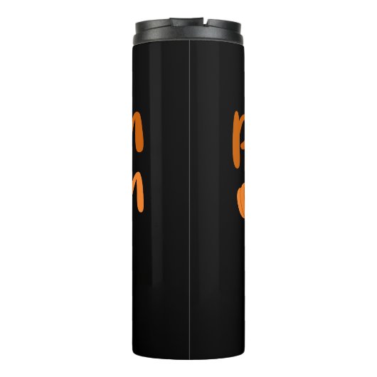 Pumpkin Season Herfst Thermosbeker (Achterkant)