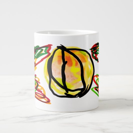 Pumpkin Season Joy Grote Koffiekop (Voorkant)
