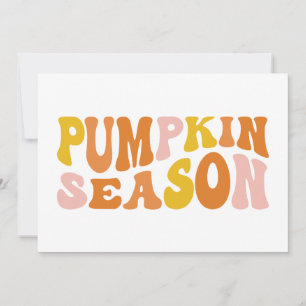 Pumpkin Season Kaart
