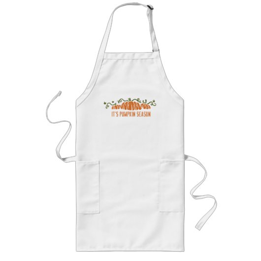 Pumpkin Season Lang Schort (Voorkant)
