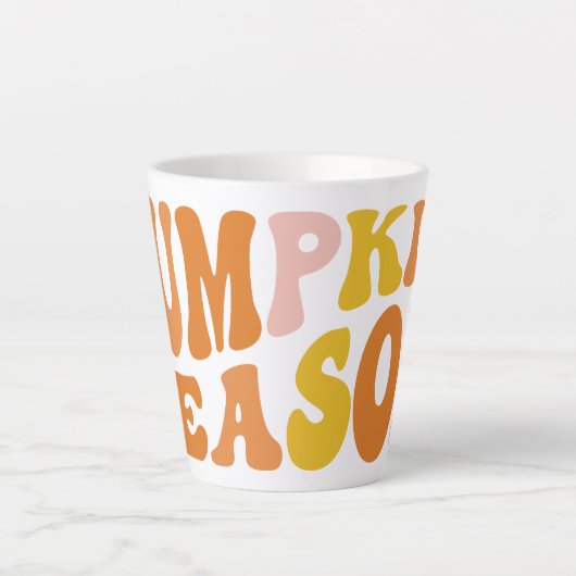Pumpkin Season Latte Mok (Voorkant)