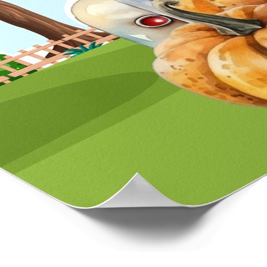 Pumpkin Season Poster (Hoek)