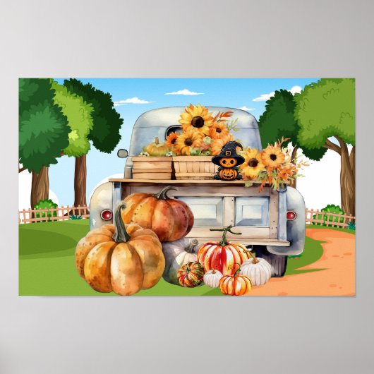 Pumpkin Season Poster (Voorkant)