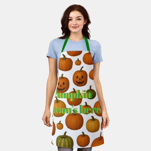 Pumpkin Season Schort (Gedragen)