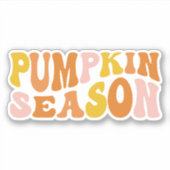 Pumpkin Season Sticker (Voorkant)