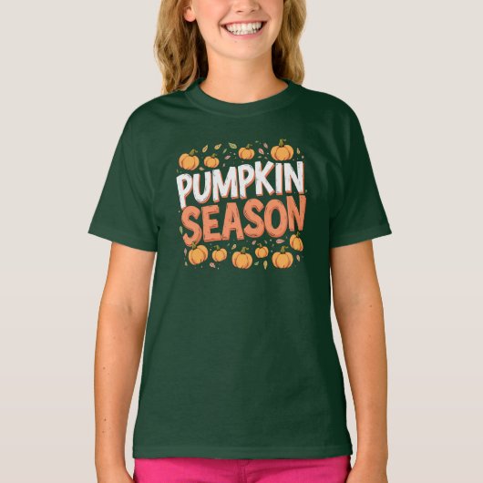 Pumpkin Season T-shirt (Voorkant)