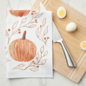 Pumpkin Season Theedoek (Quarter Fold)