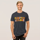 Pumpkin Season Tri-Blend Shirt (Voorkant volledig)