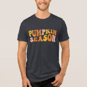 Pumpkin Season Tri-Blend Shirt (Voorkant)