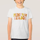 Pumpkin Season Tri-Blend Shirt (Voorkant)