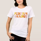 Pumpkin Season Tri-Blend Shirt (Voorkant)