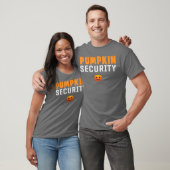 Pumpkin Security Kids Halloween Idea For Trick Or  T-shirt (Unisex)