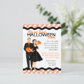 Pumpkin Shindig Kaart (Staand voorkant)