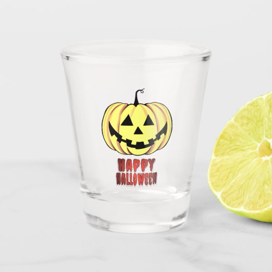 Pumpkin Shot Glass Glas (Voorkant)