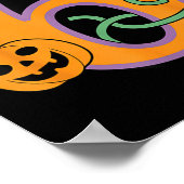 Pumpkin Six Seven 67 Matching 6 Halloween Couple Poster (Hoek)