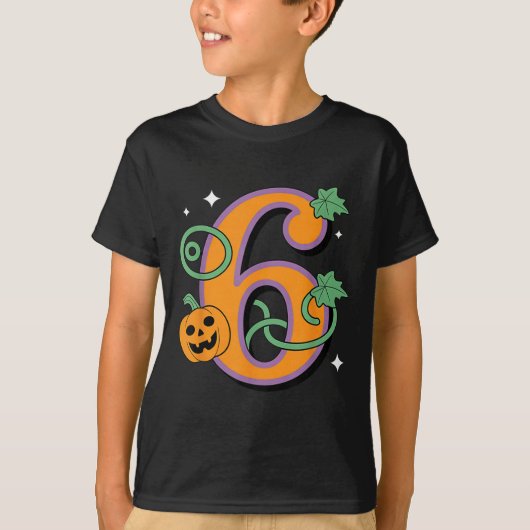 Pumpkin Six Seven 67 Matching 6 Halloween Couple  T-shirt (Voorkant)