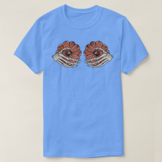 Pumpkin Skeleton Hands Funny Skeleton Halloween Co T-shirt (Design voorkant)