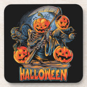 Pumpkin Slasher | Onderzetter Drink van Halloween  (Voorkant)