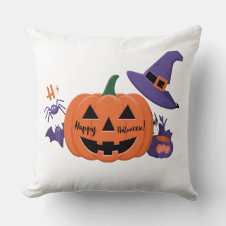 Pumpkin Smile Heart Sierkussen: Vrolijke Nieuwe Mo Kussen