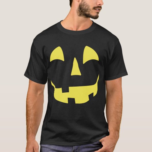 Pumpkin Smile T-shirt Design (Voorkant)