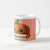Pumpkin Smiles & Gratitude Sips- Thanksgiving Mug Koffiemok (Voorkant rechts)